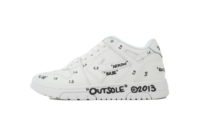 [plus-size shoes]1:1 quality version Cowhide Round Toe Lace-up Flat Low-top White Sneakers 29030436