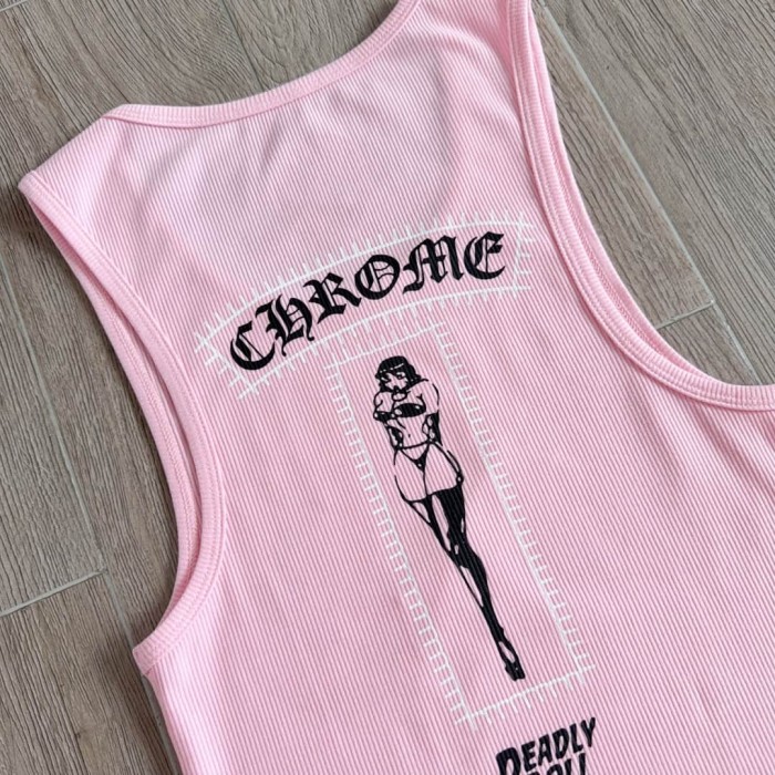 1:1 quality version Co-branded Deadly Doll Statue of Liberty Cross Sanskrit Knitted Tank Dress for girls 29033517