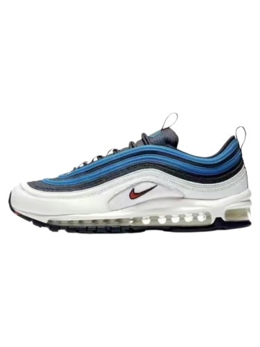 Air Max 97 White Blue Gradient Wave Strip Full-Length Air Cushion Sneakers 29064404
