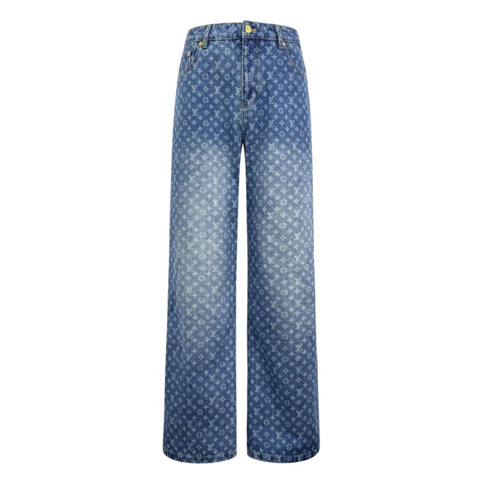 1:1 quality version Full-Print Logo Flare Jeans 28437479
