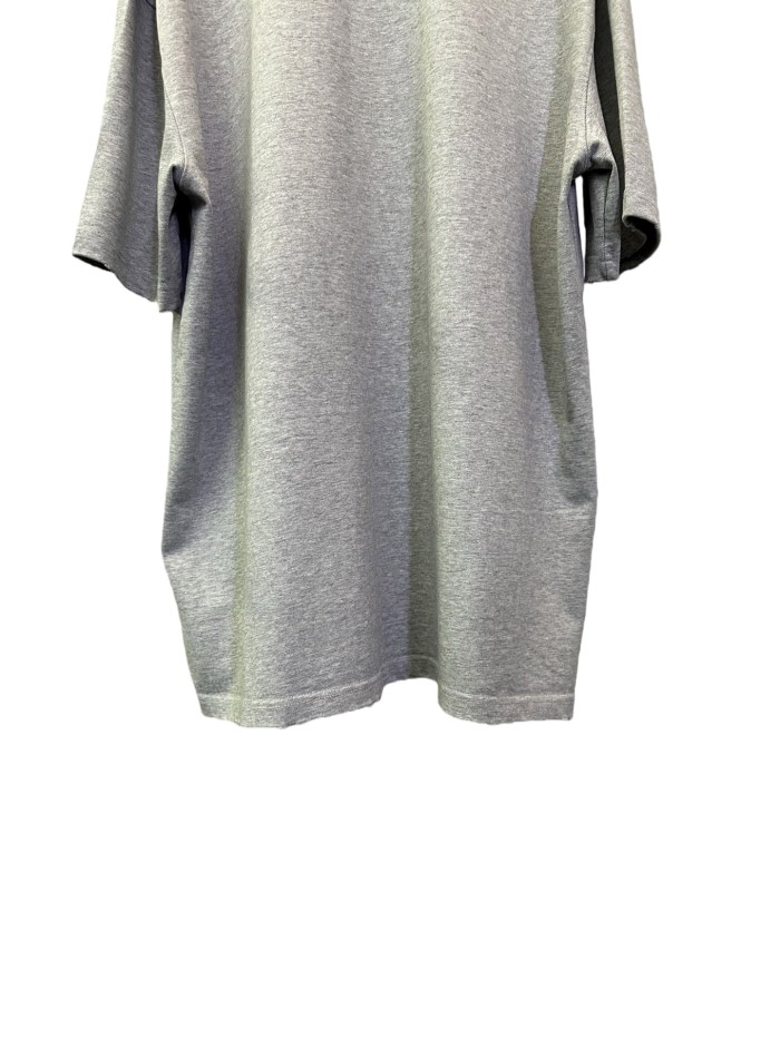 1:1 quality version Flocked Letter Print Tee 3 colors 28756475