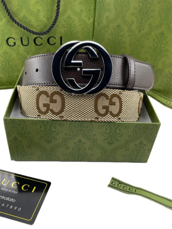 Classic Embroidered Letter Flowers Leather Belt【Width 3.8cm】 5 colors 28678832