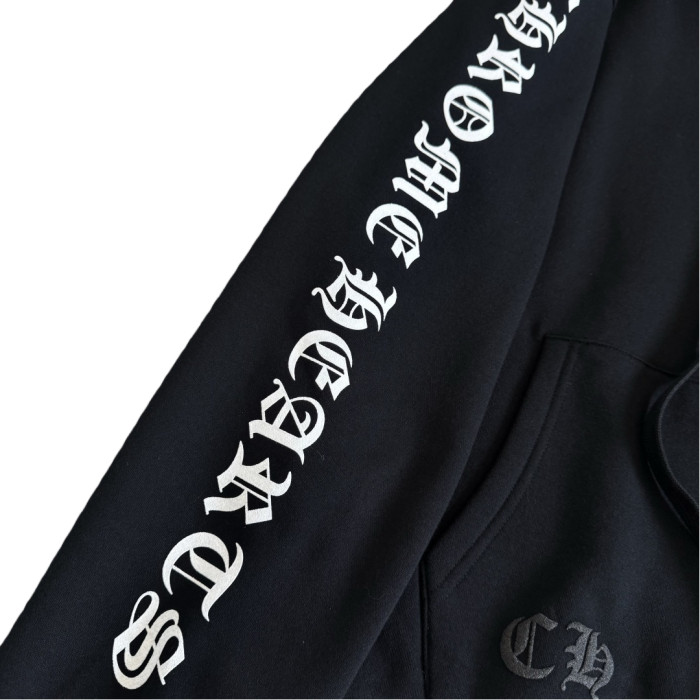 1:1 quality version Scroll Sanskrit Alphabet Print Hoodie 28755507