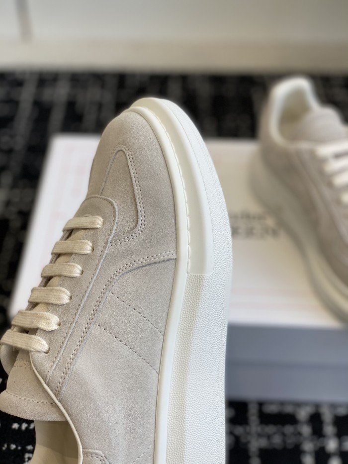 1:1 quality version Classic Solid Color Suede/Cowhide Sneakers 9 colors