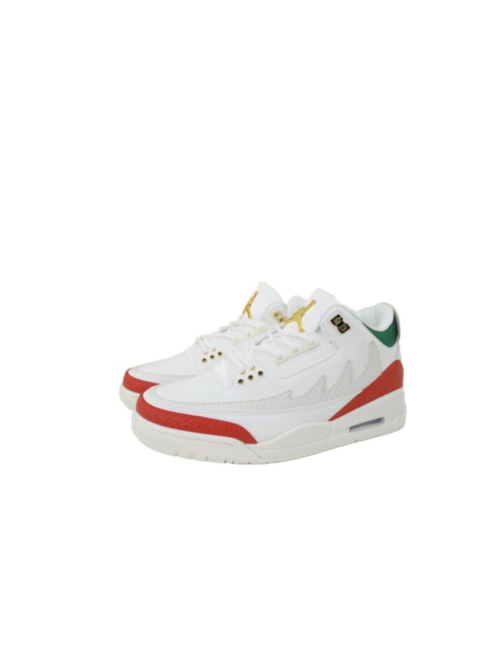 [plus-size shoes]Jordan 3 Mexico Limited Edition Mid-Top Unisex Basketball Shoes 29033486