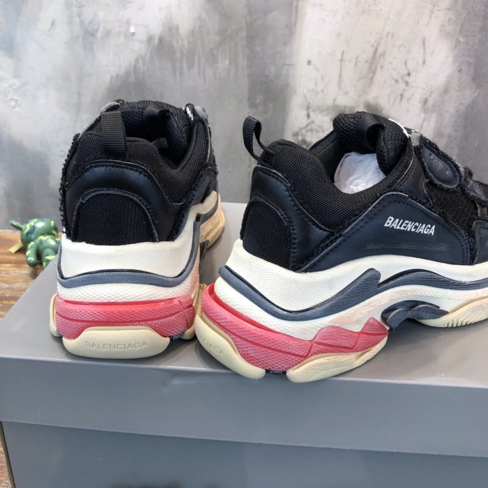 1:1 quality version 28310625 Triple S Poppy Shoes 3 colors