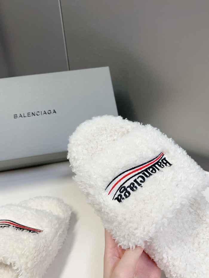 1:1 quality version Cola Embroidery Twill Brushed Cotton Slippers 8 colors 28884668