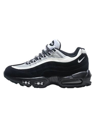 [plus-size shoes]Air Max 95 Black White Breathable Air Cushion Running Shoes 29045669