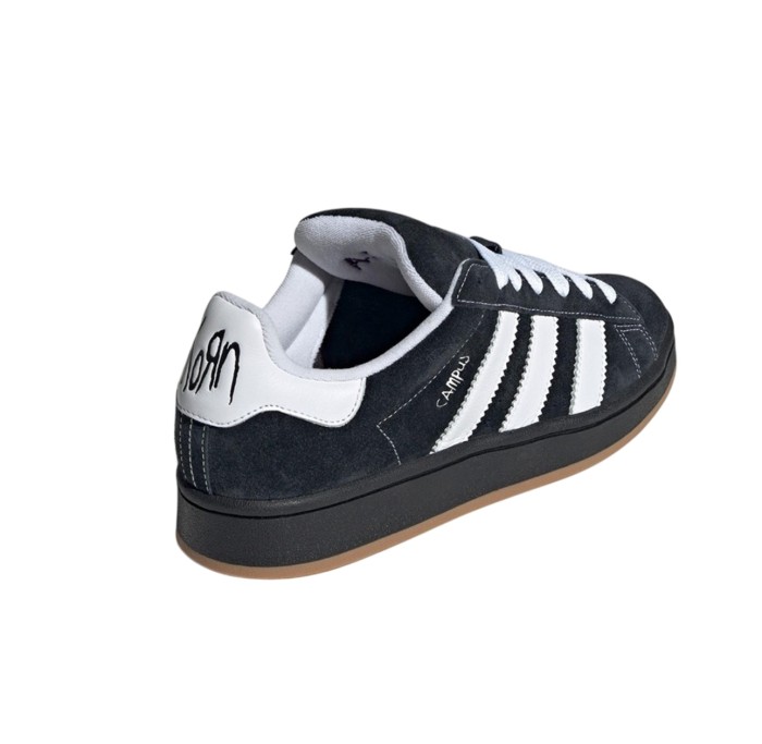 Originals x Korn Campus 00s Black Gum Retro Skate Shoes 28959716