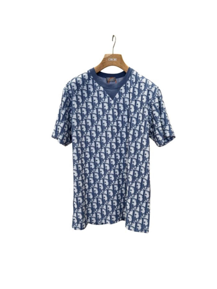 1:1 quality version Vintage Print All Over Knit T-shirt 2 colors 28960938