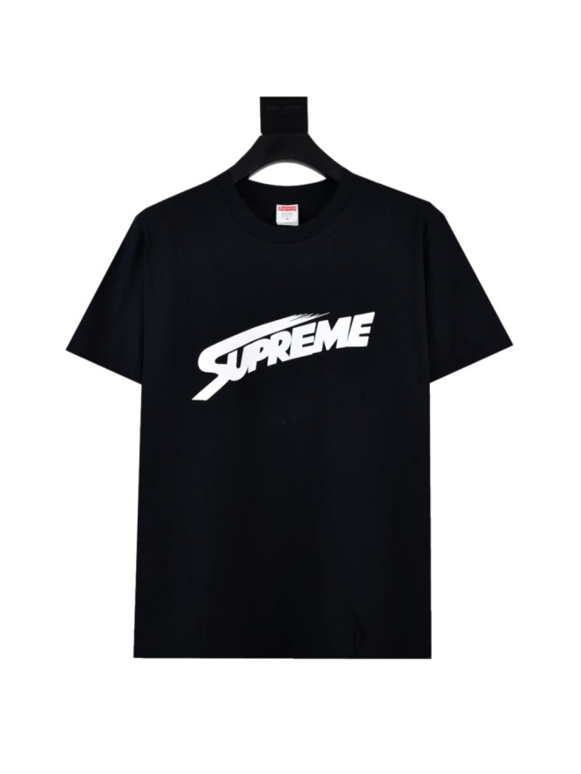 Supreme Letter Print Crew Neck Streetwear Tee 2 colors 29047406