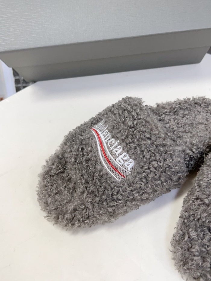 1:1 quality version Cola Embroidery Twill Brushed Cotton Slippers 8 colors 28884668