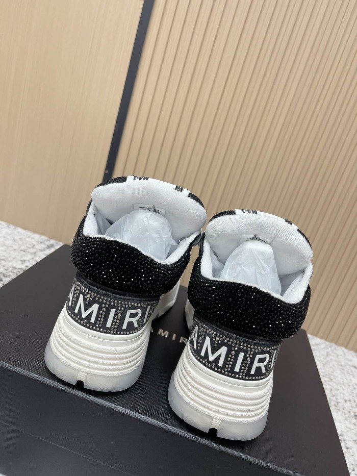 1:1 quality version Colorblocking full rhinestone low top thick bottom sneakers 8 colors 27632830