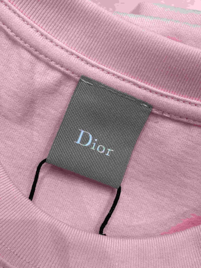 1:1 quality version Letter Logo Crew Neck T-Shirt 4 colors 28961304