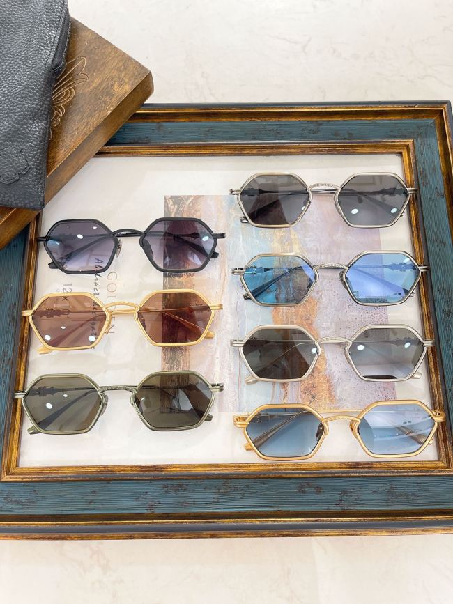 1:1 quality version polygonal glasses 7 colors