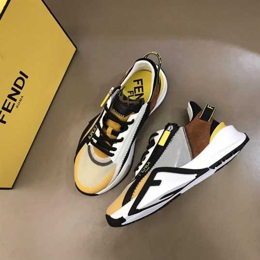 FEND1 CHUNKY LACE-UP TRAINERS   FD22