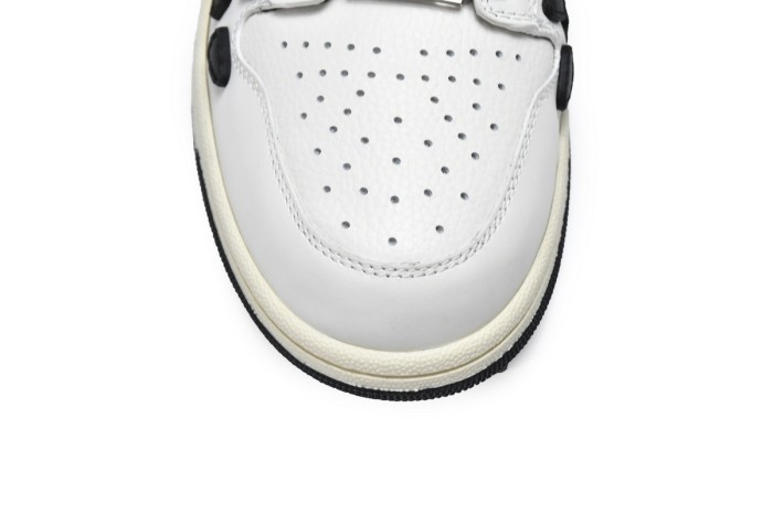 AM Skel Top Low White Black White PS22MFS003-111