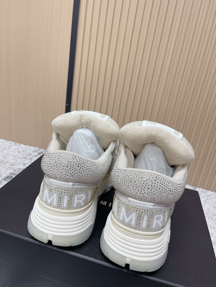 1:1 quality version Colorblocking full rhinestone low top thick bottom sneakers 8 colors 27632830