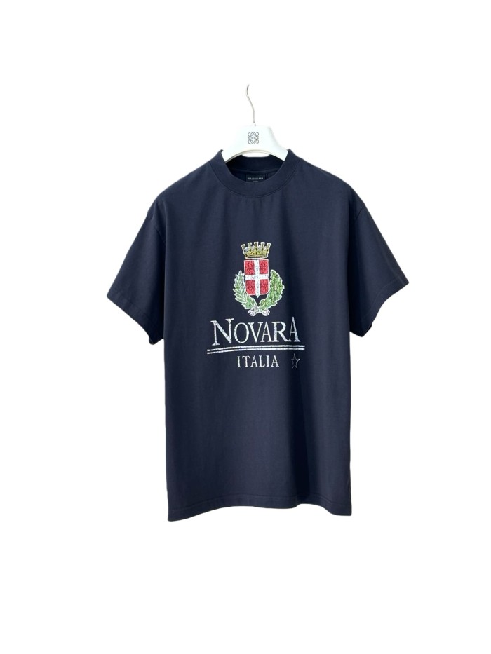1:1 quality version Crown Print Washed Distressed Tee 28666453
