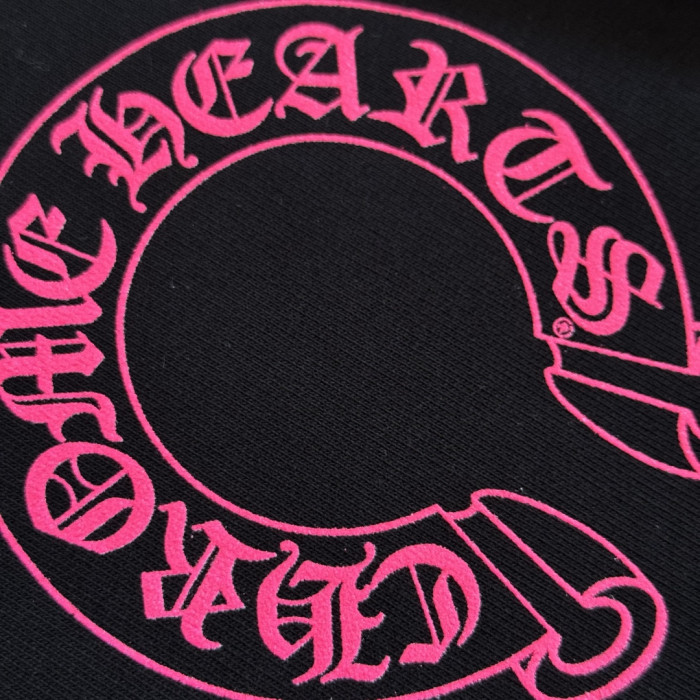 1:1 quality version Back Pink Horseshoe Hoodie 2 colors 28694104