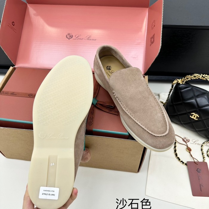 1:1 quality version Summer Walk Double-Layer Cowhide Flat Shoes 15 colors 28700726