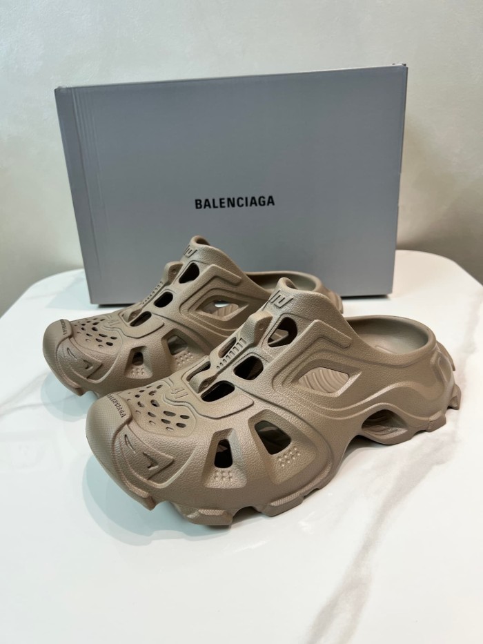 1:1 quality version HD Mule Backless Slip-On Cutout Shoes 5 colors 29027289
