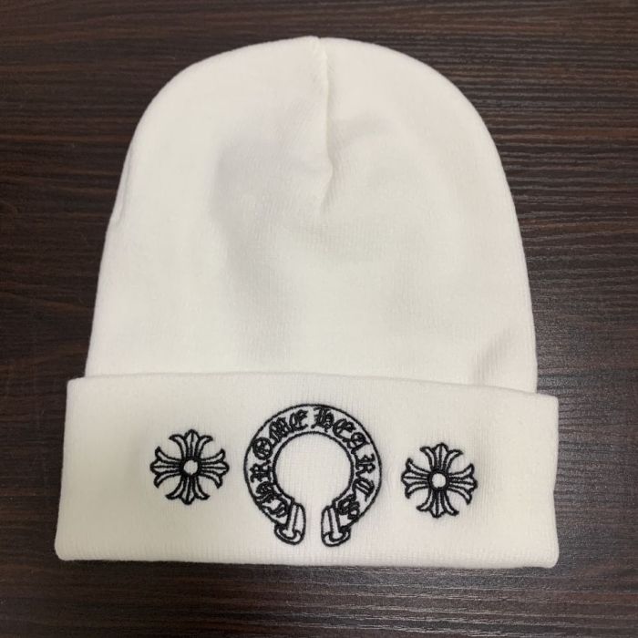 Horseshoe Loop Embroidered Knit beanie 8 colors
