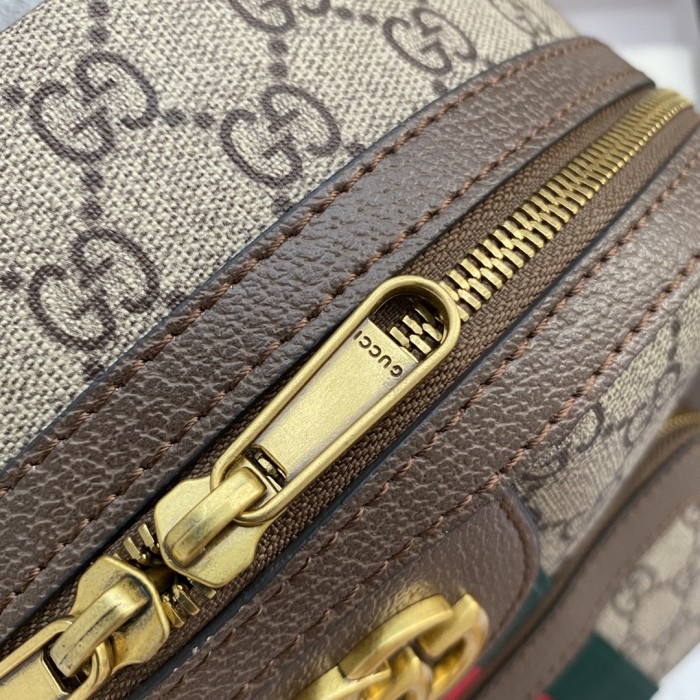 28412111 Brown Leather Backpack