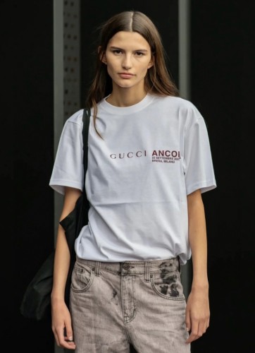1:1 quality version YR employee print short sleeve tee