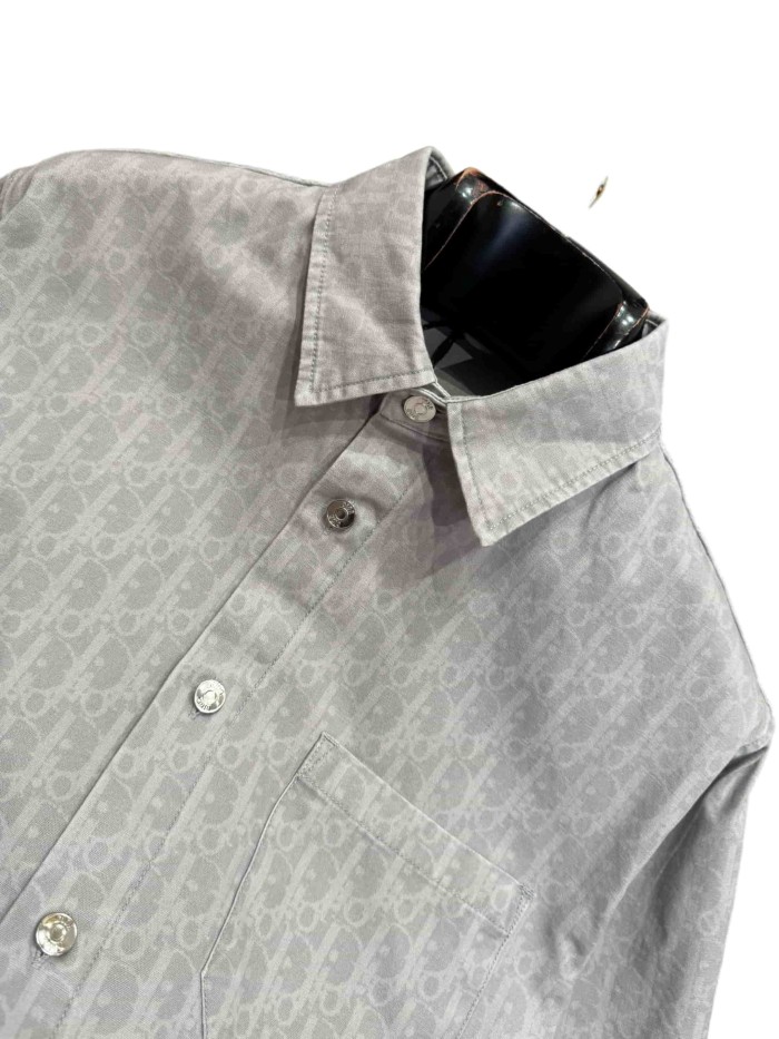 1:1 quality version All-Over Print Cotton Lapel shirt & shorts set 28961254