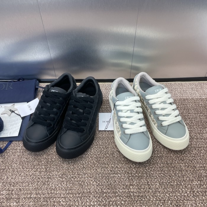 1:1 quality version 28313412 B33 Embroidered Letter Slip-On Shoes 4 colors