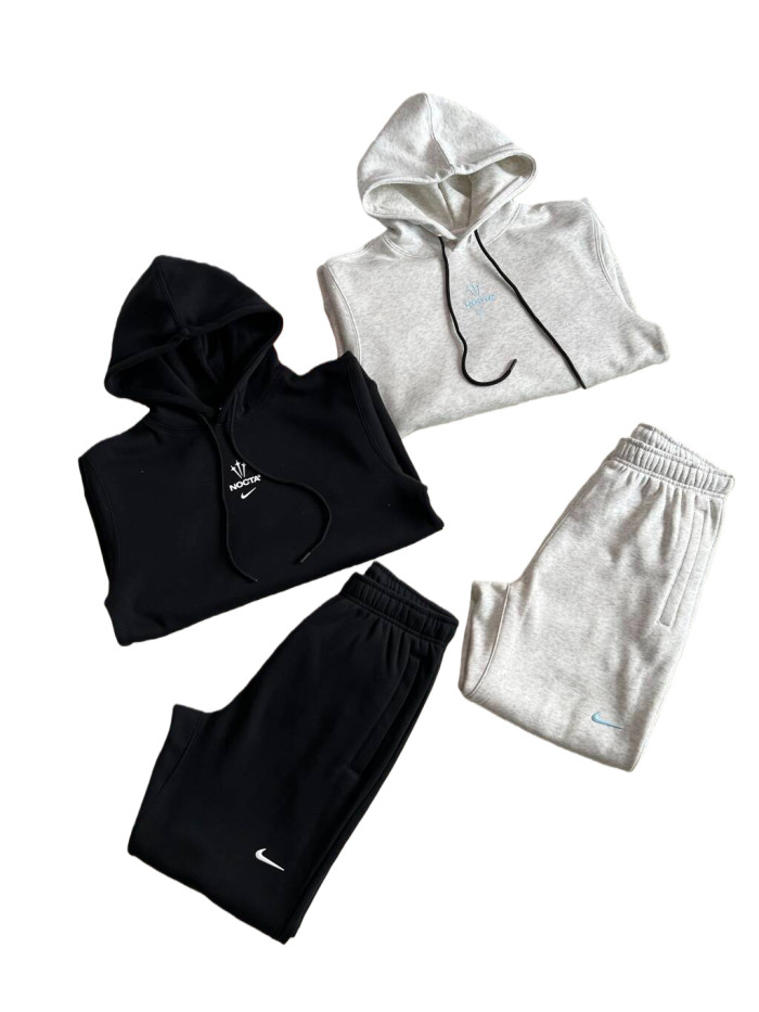 NOCTA  Drake Fleece-Lined Thickened Hoodie & Pants Set 2 colors 28694212