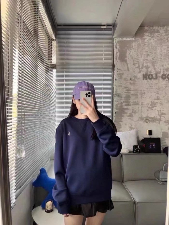 POLO round neck padded Sweatshirt 3 colors