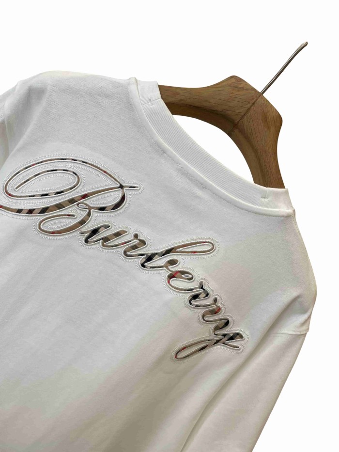 1:1 quality version  Embroidered letter T-shirt 2 colors 28967599