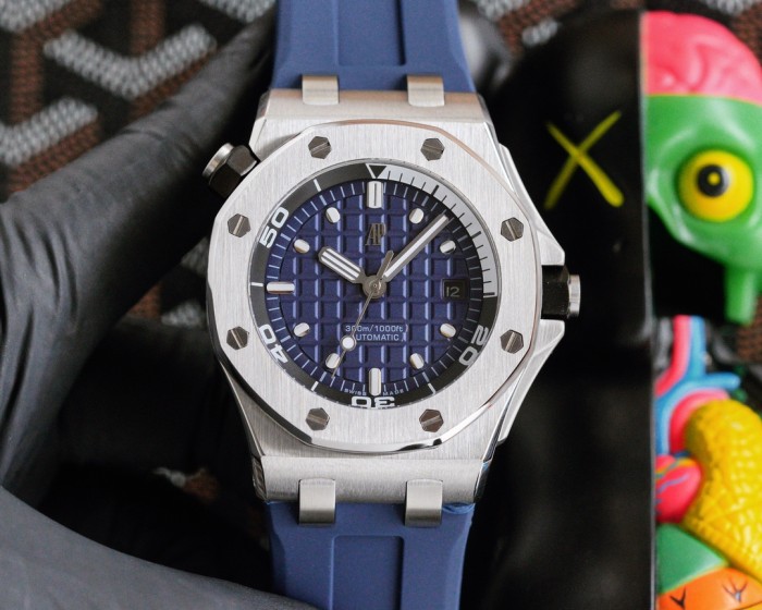Checkered Dial Mechanical Movement Watch 3 colors【Dial diameter：42mm 】28771382