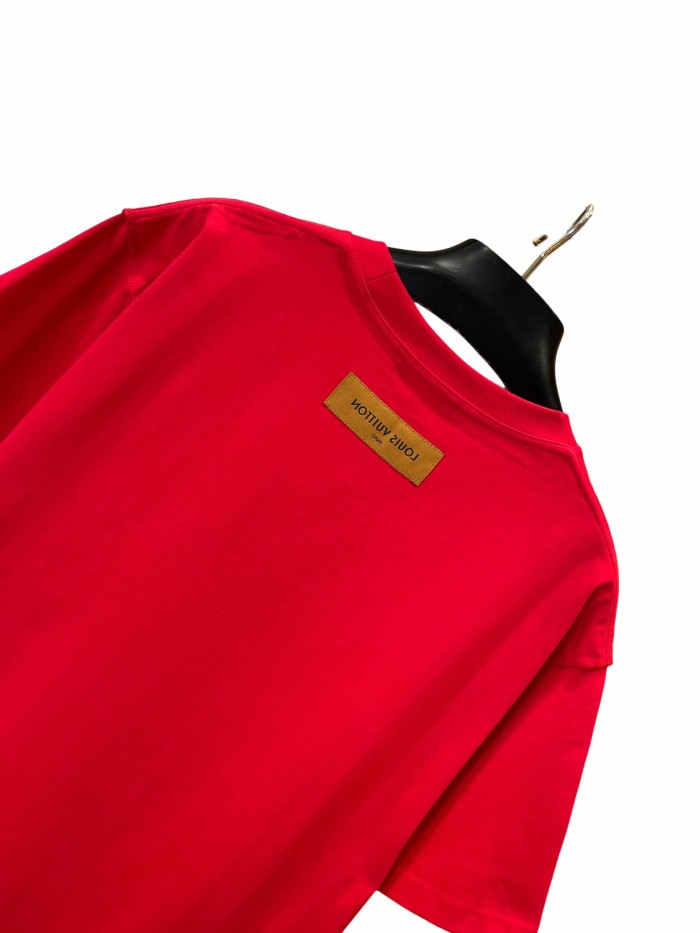 1:1 quality version Embossed Crew Neck T-Shirt 28968188