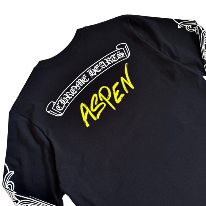 1:1 quality version ASPEN Limited Edition Floral Sleeve Print  Long Sleeve T-Shirt 2 colors 28700629