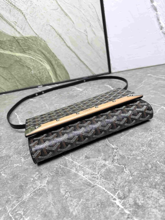 1:1 qualituy verson Monogram Clutch Bag With Wooden Bar Crossbody Shoulder Bag 10 colors 29092520