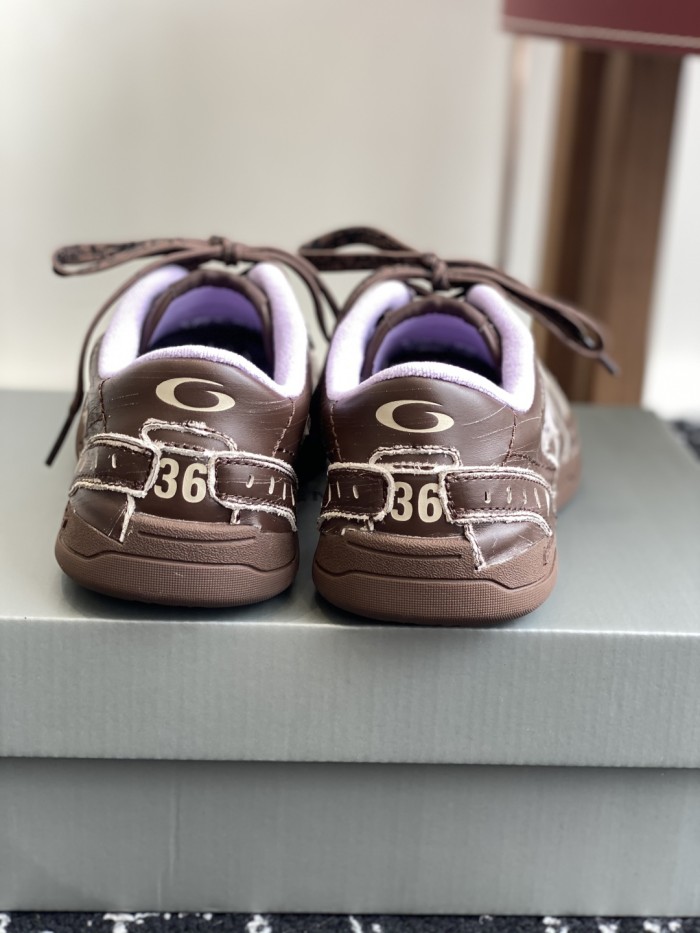 1:1 quality version Hamptons Worn-Out Two-Color Patchwork Shoes 6 colors 28431623