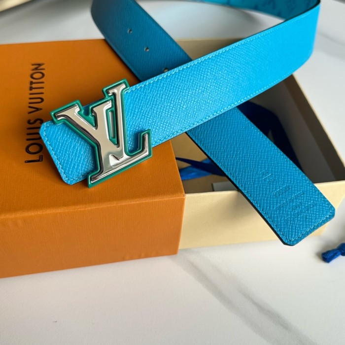 1:1 quality version 28197155 Two-Tone Monogrammed Buckle Belt 14 colors