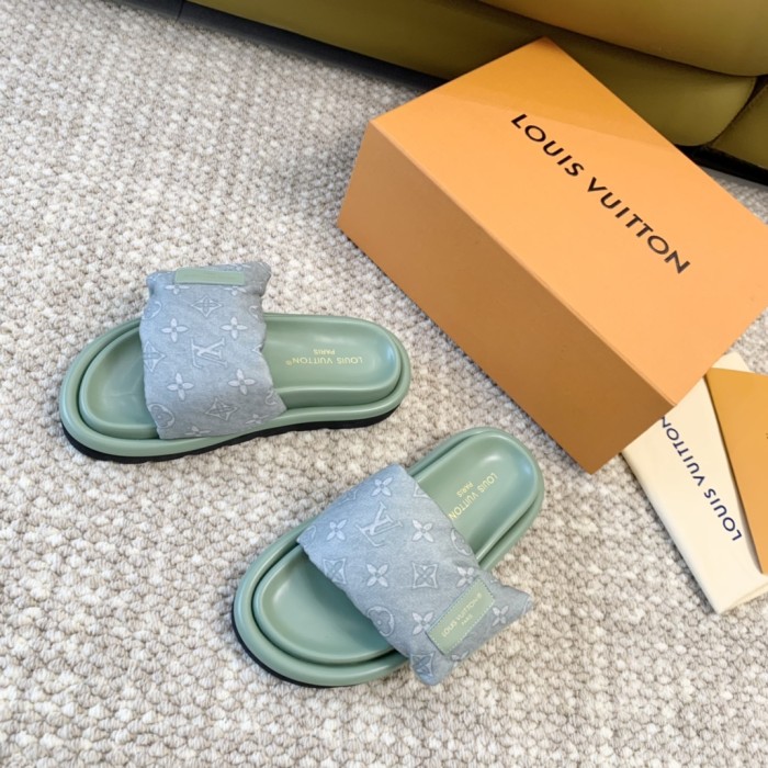 1:1 quality version 27984727 Down Velcro Sandals 5 colors