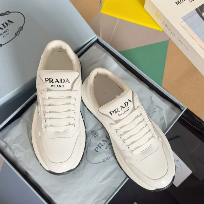 PR@DA@ PRAX 01 RE-NYLON SNEAKERS   PRD069