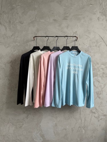 1:1 quality version Stockholm 1996 Print Washed Long Sleeve T-shirt 5 colors 29069248