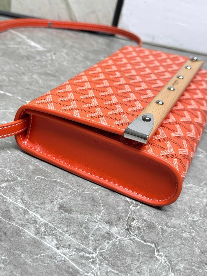 1:1 qualituy verson Monogram Clutch Bag With Wooden Bar Crossbody Shoulder Bag 10 colors 29092520