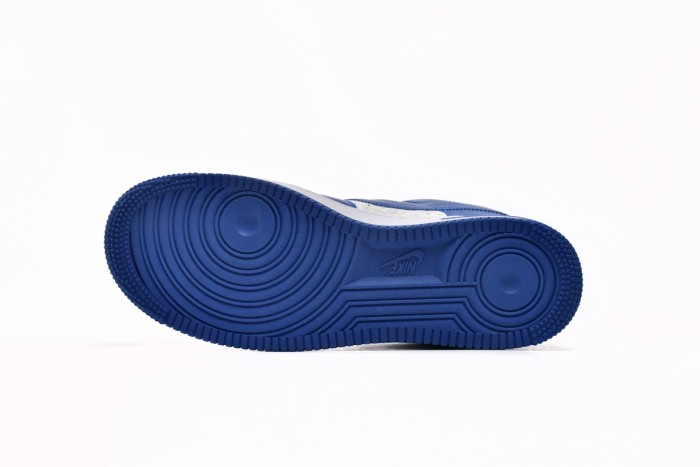 L  x N  Air Force 1 Low By Virgil Abloh White Royal