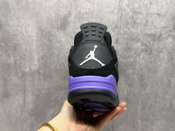[plus-size shoes] Air @j4  “Purplr Thunder” Retro Basketball Shoes28707731