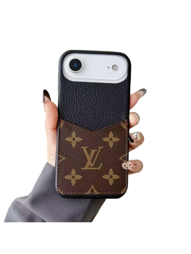 [buy more save more]Leather Half-enclosed Card Slot Phone Case 2 colors 28759414
