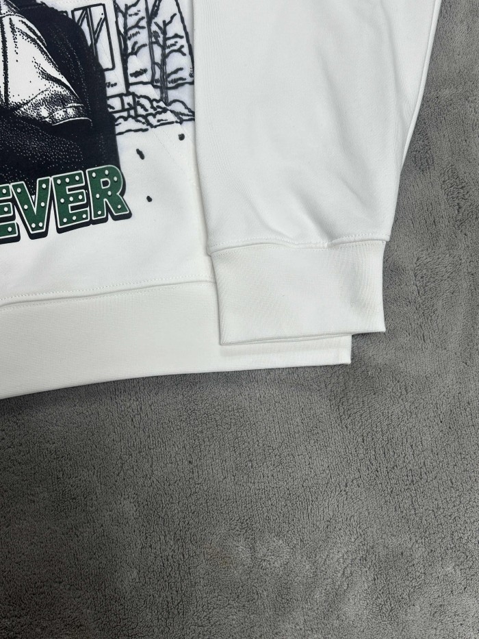 Vale Forever Little boy with a backpack Printed Hoodie