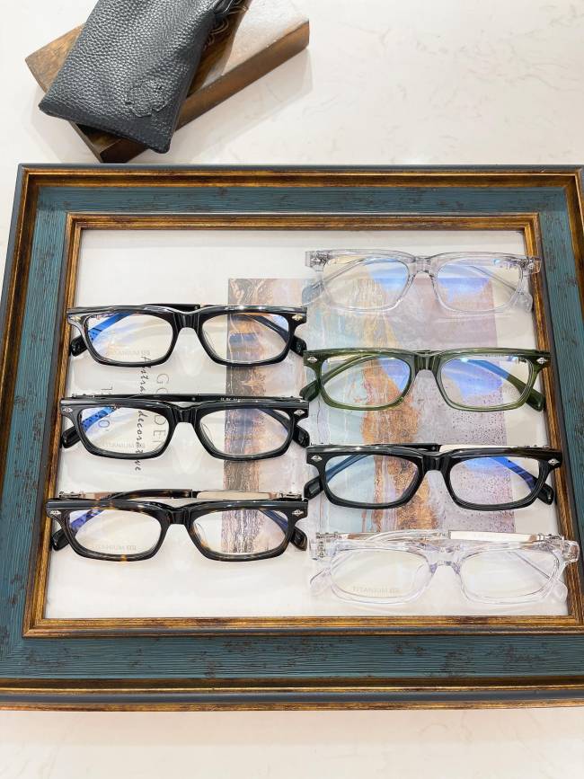 1:1 quality version Glasses with semi-metal temples 7 colors