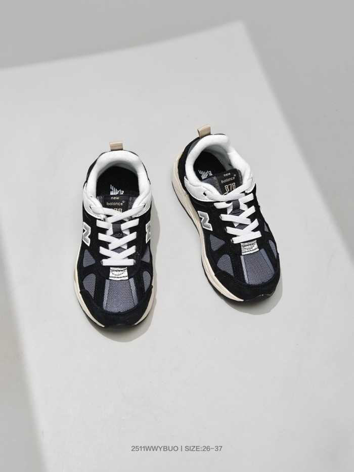 878 Elastic Band Retro Sports Shoes for Kids 5 colors 28998915
